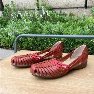 FootSmart Tejidas Tampa Huarache Sandals Size 6M